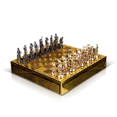 Шахматы с фигурками строителей