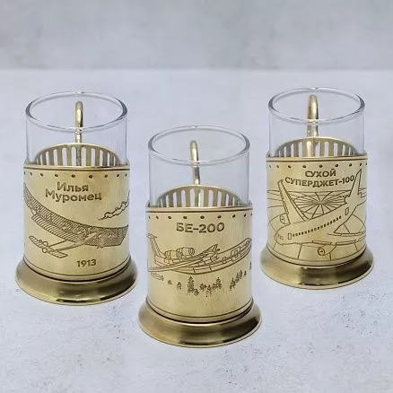 Подстаканники «Авиация - история» МС-41506