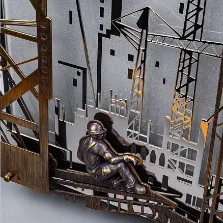 Подарочная плакетка «Строителю» МП-41475