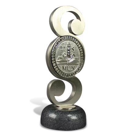 Медаль с подставкой МП-36195