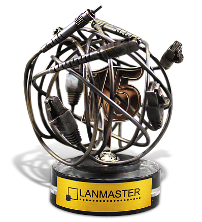 Юбилейная награда от LANMASTER МП-35223