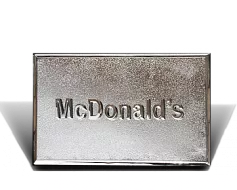 Металлическая вывеска «McDonalds»