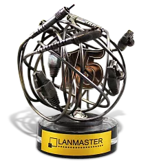 Юбилейная награда от LANMASTER